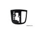 carbon fabric gear panel stickers hyundai santa fe cm 2006-12